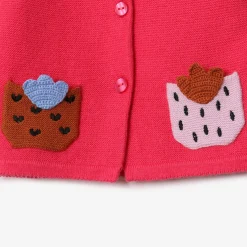 New Newborn Girl Pink Cardigan Child Cardigans & Sweaters