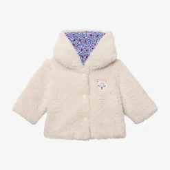 Fashion Newborn Girl Reversible Micro-Floral Jacket Child Outerwear & Snowsuits