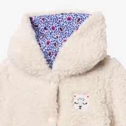 Fashion Newborn Girl Reversible Micro-Floral Jacket Child Outerwear & Snowsuits