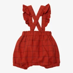 Fashion Newborn Girl Terracotta Bloomer Shorts Child Bottoms