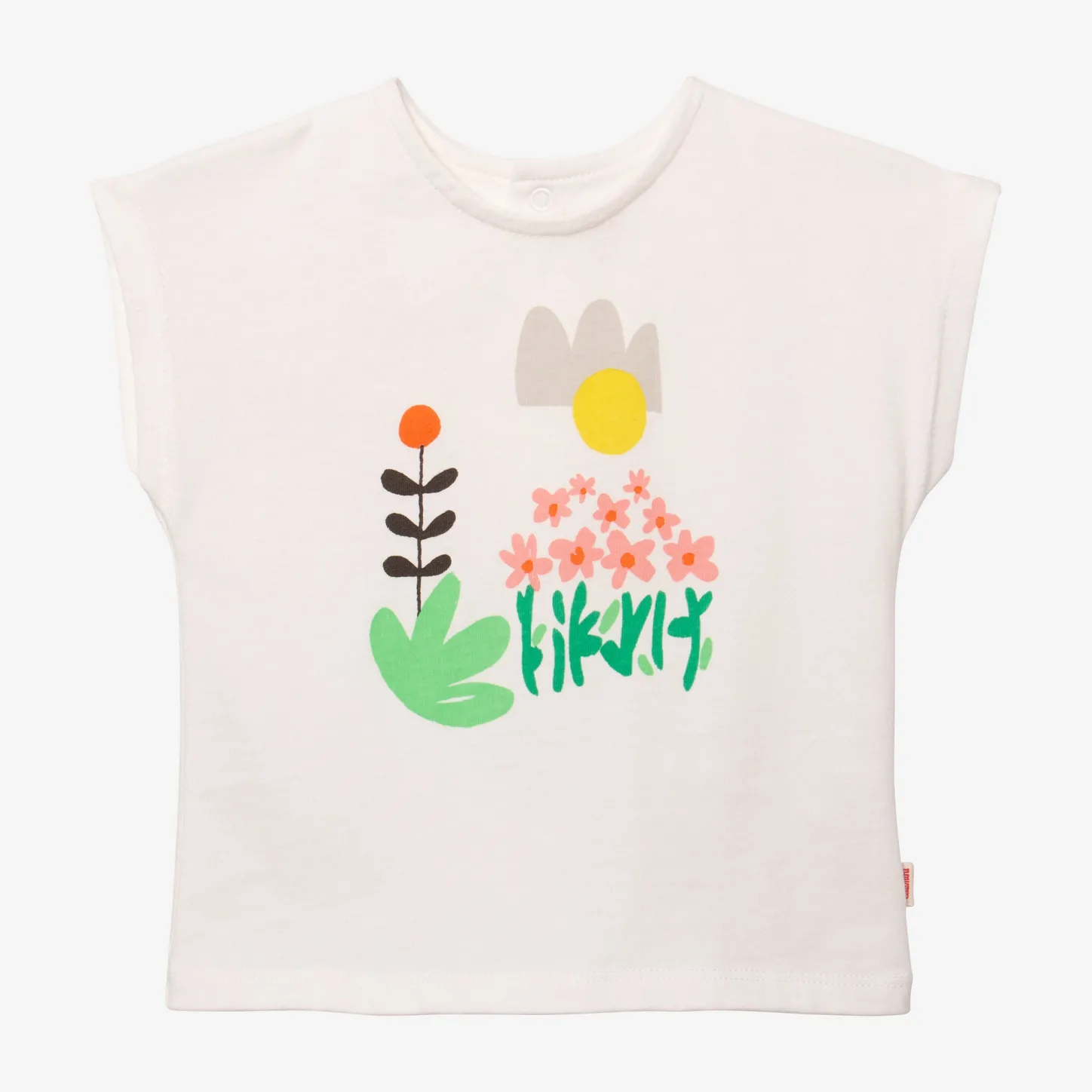 Fashion Newborn Girls' Beige T-Shirt Child Tops