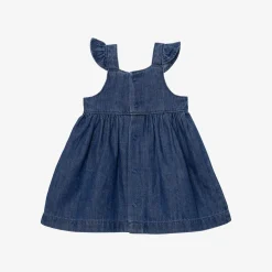 Sale Newborn Girls' Embroidered Denim Dress Child Dresses