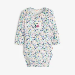 Fashion Newborn Girls' Flower Bodysuit Child Pajamas & Bodysuits