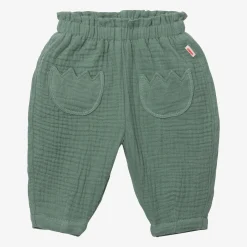 Fashion Newborn Girls' Green Nappy Trousers Child Bottoms