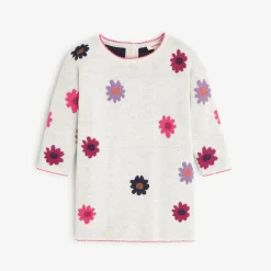 Online Newborn Girls' Heather Grey Long Sleeve Dress Child Dresses