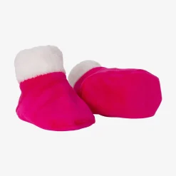 Sale Newborn Girls' Hot Pink Booties Child Accessories