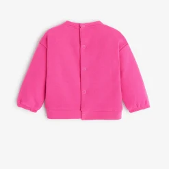 Hot Newborn Girls' Hot Pink Sweatshirt Child Cardigans & Sweaters