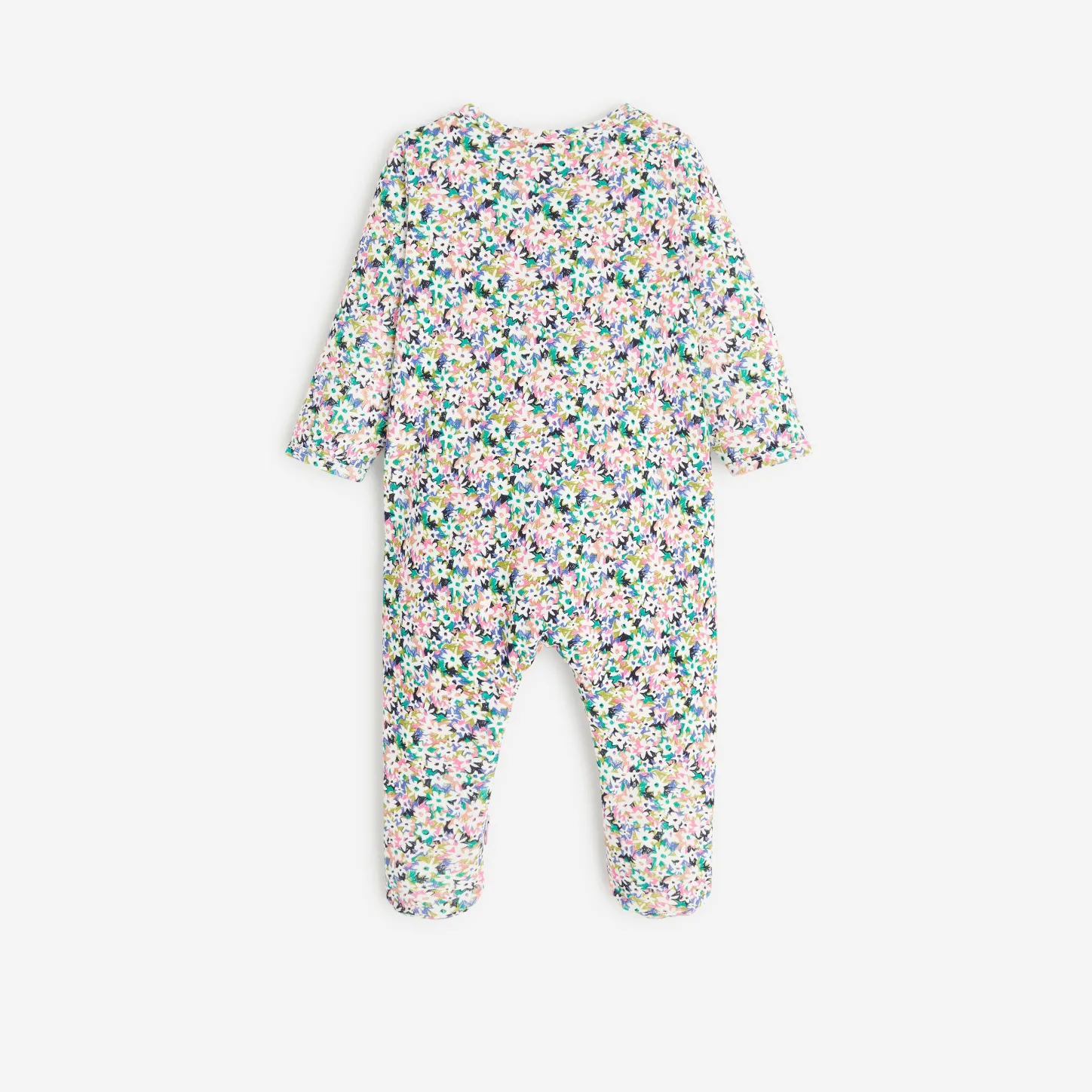 Discount Newborn Girls' Off White Footie Pajama Child Pajamas & Bodysuits