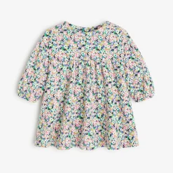 Sale Newborn Girls' Off White Long Sleeve Dress Child Dresses