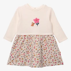 Clearance Newborn Girls' Off White Long Sleeve Dress Child Dresses