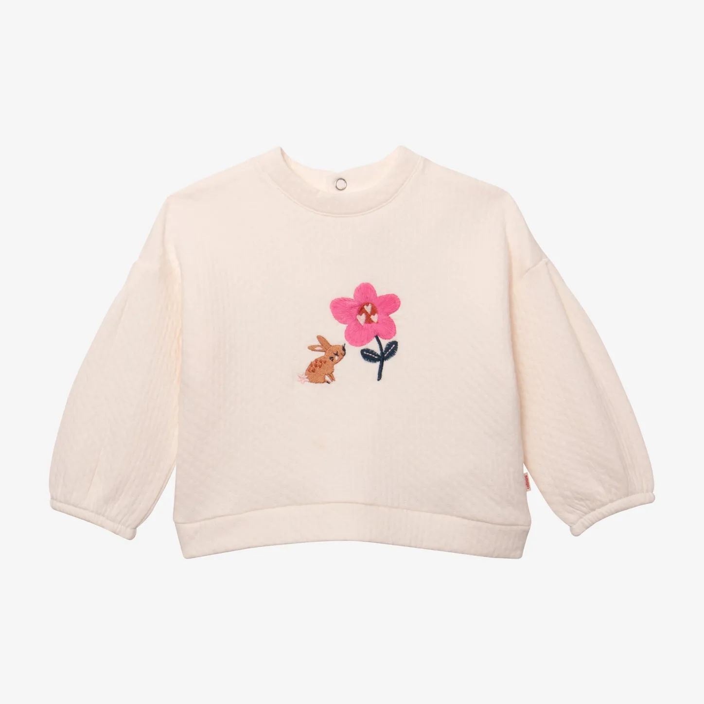 New Newborn Girls' Off White Sweatshirt Child Cardigans & Sweaters