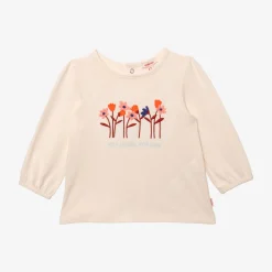 Fashion Newborn Girls' Off White T-Shirt Child Tops