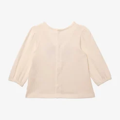 Fashion Newborn Girls' Off White T-Shirt Child Tops