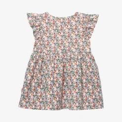 Sale Newborn Girls' Springtime Dress With Snap Buttons Child Dresses