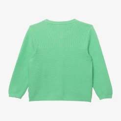 Hot Newborn Green Knitted Cardigan Child Cardigans & Sweaters