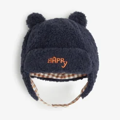 Outlet Newborn Navy Blue Chapka Child Accessories