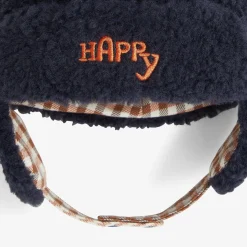 Outlet Newborn Navy Blue Chapka Child Accessories
