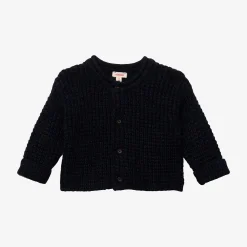 Clearance Newborn Navy Blue Knit Cardigan Child Cardigans & Sweaters