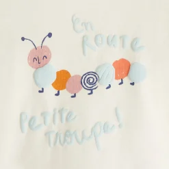 Fashion Newborn Off White T-Shirt Child Tops