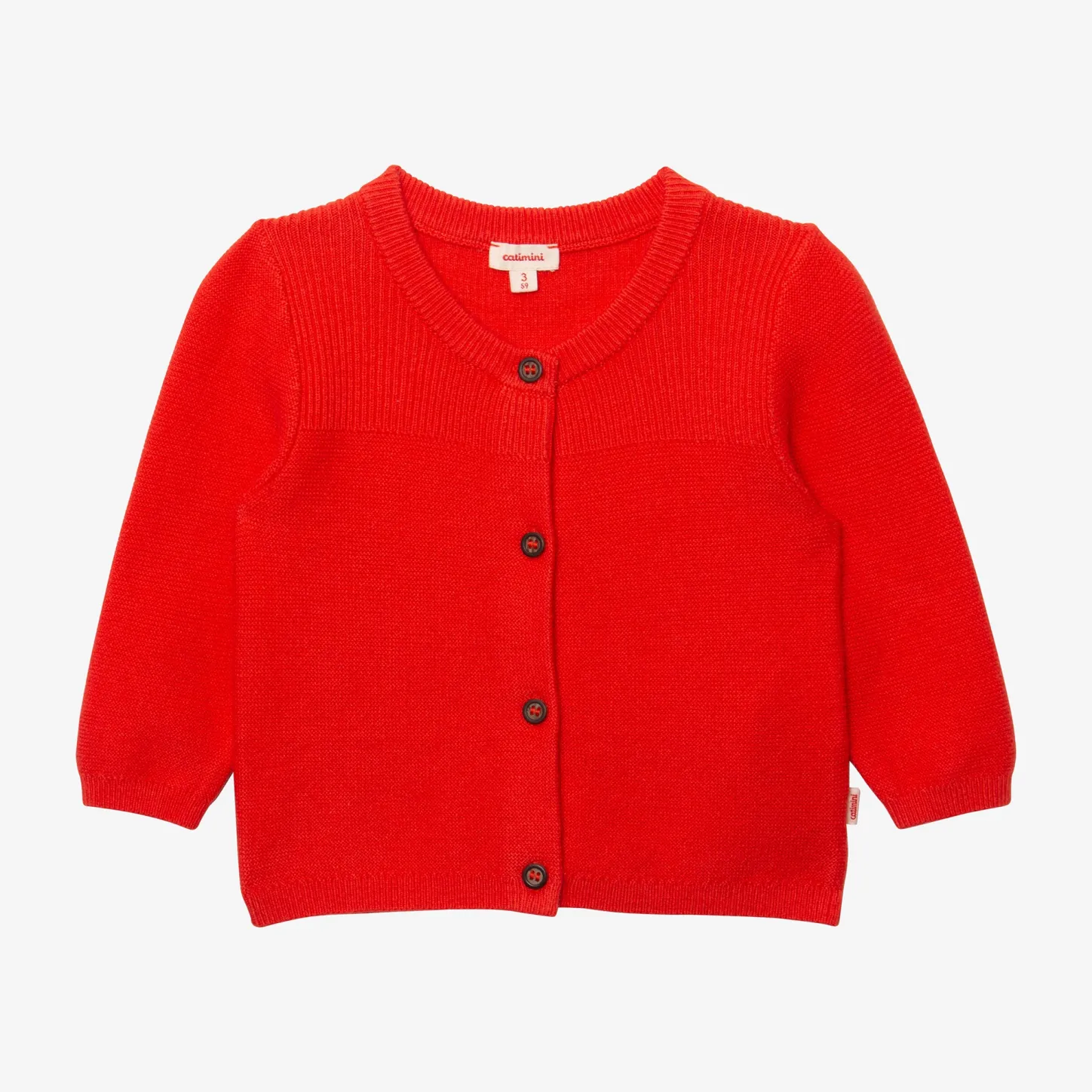 New Newborn Red Knit Cardigan Child Cardigans & Sweaters