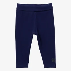 Outlet Newborn Ribbed Blue Leggings Child Bottoms