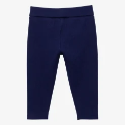 Outlet Newborn Ribbed Blue Leggings Child Bottoms