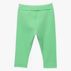 Clearance Newborn Ribbed Green Leggings Child Bottoms
