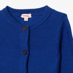 New Newborn Unisex Blue Knit Cardigan Child Cardigans & Sweaters